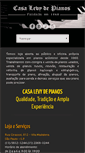 Mobile Screenshot of casalevydepianos.com.br